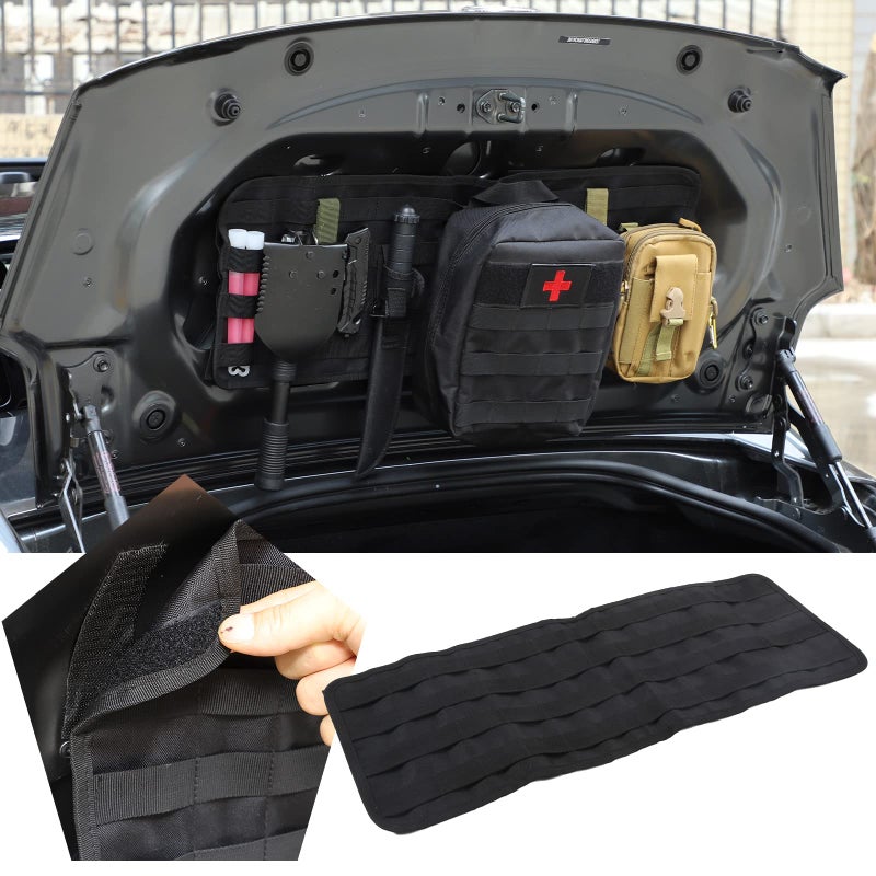 HAPPYHORSE Car Trunk Lid Storage Bag Compatible with Mazda MX-5 NC RF Miata 2016-2023, Oxford Cloth Interior Mounted - Image 1