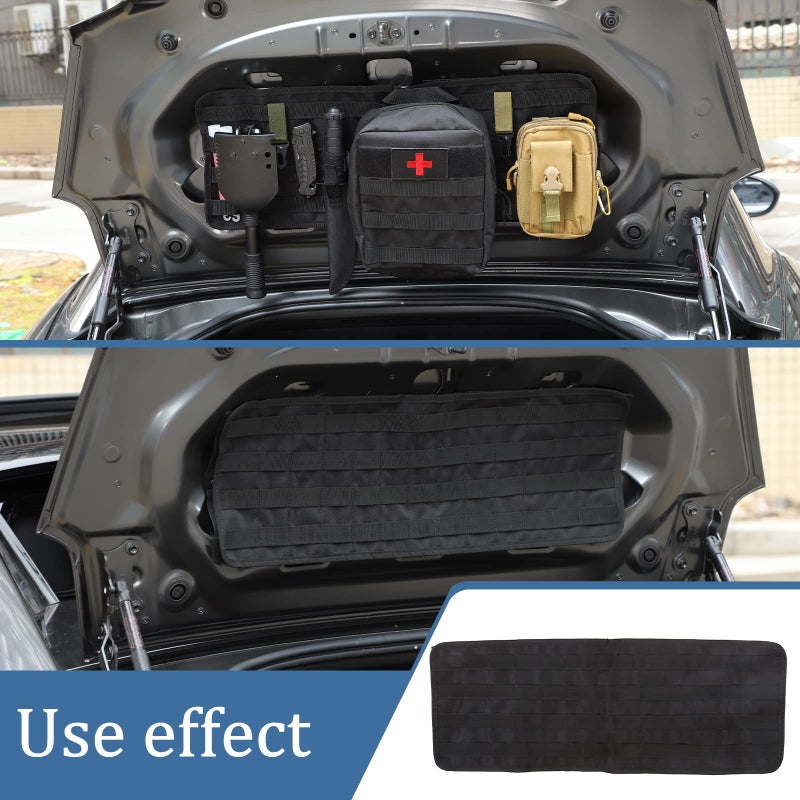 HAPPYHORSE Car Trunk Lid Storage Bag Compatible with Mazda MX-5 NC RF Miata 2016-2023, Oxford Cloth Interior Mounted - Image 2