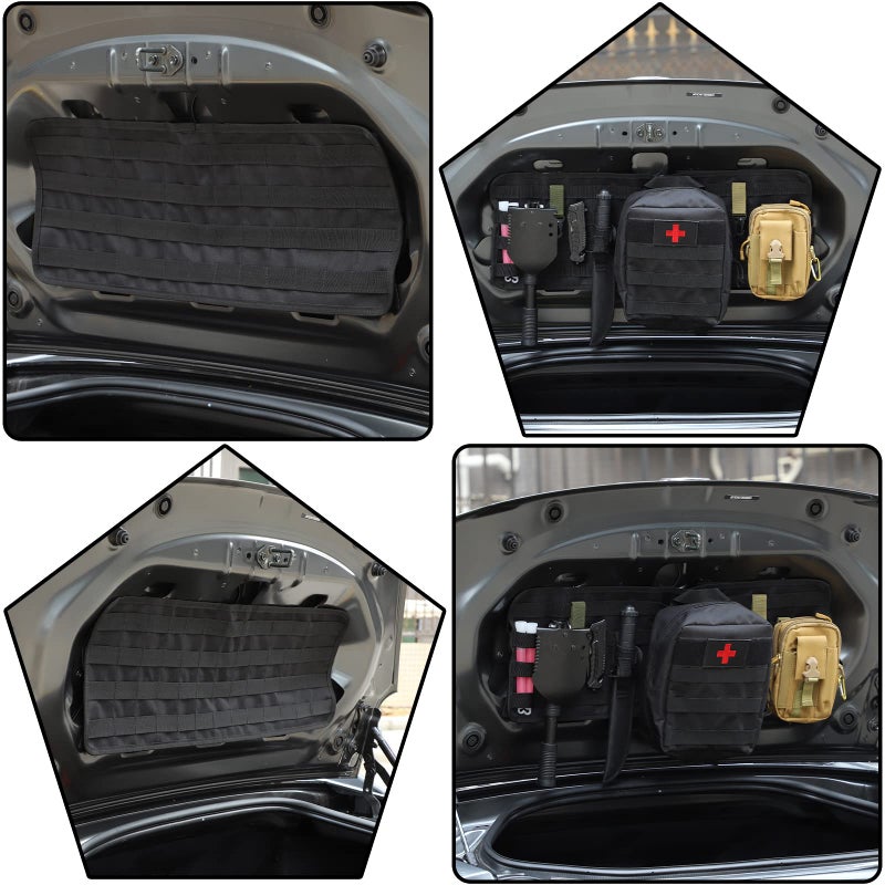 HAPPYHORSE Car Trunk Lid Storage Bag Compatible with Mazda MX-5 NC RF Miata 2016-2023, Oxford Cloth Interior Mounted - Image 4