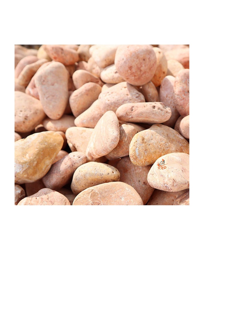 KNP Red Forest River Stone Natural Garden Material 3-5 cm 5 kg - Image 2