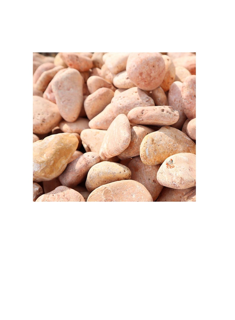 KNP Red Forest River Stone Natural Garden Material 3-5 cm 5 kg - Image 3