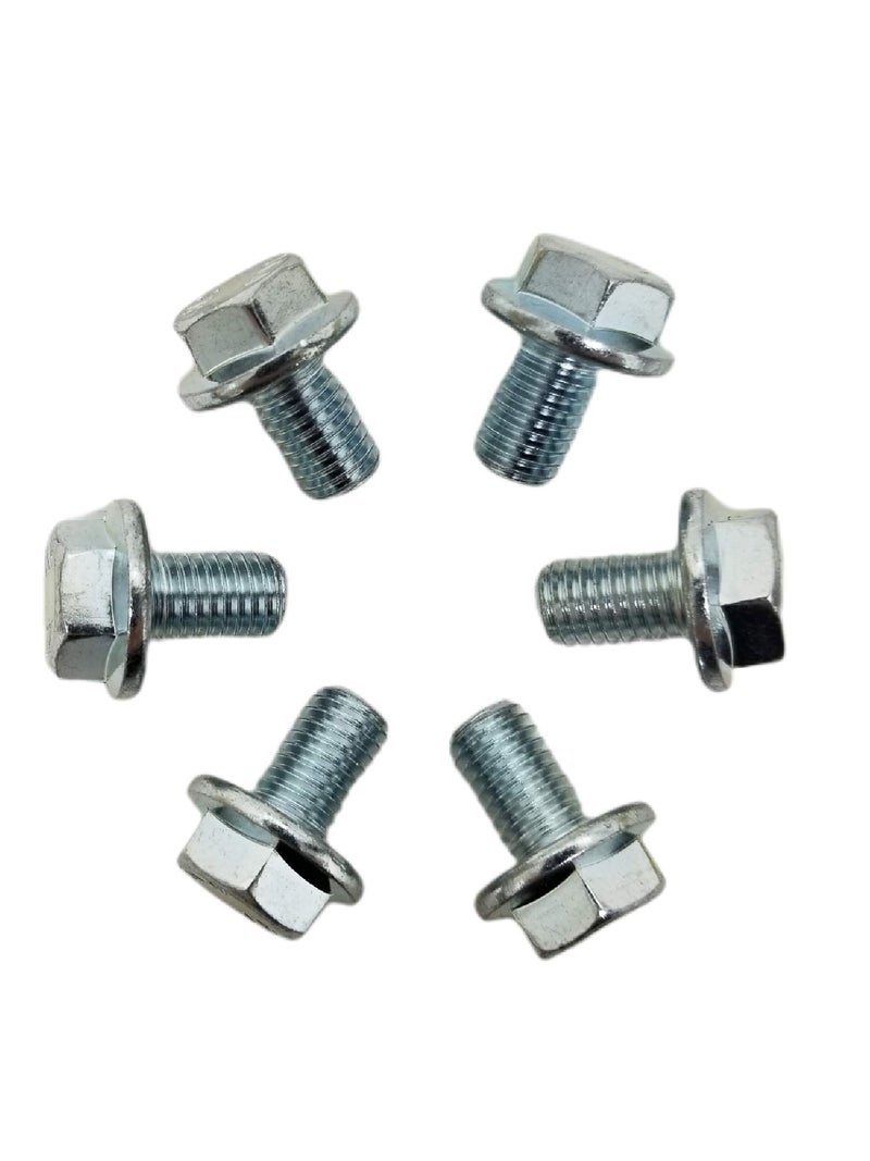Z Whip Torque Converter Metric Bolt Kit Compatible with Chevrolet GM 4L60E 4L65E 4L70E 4L80E 700R4 200-4R 3L80 4T60E 4T65E 4 Speed Overdrive M10-1.5x16 Flange Bolts LS1 LS Vortec Automatic - Image 5
