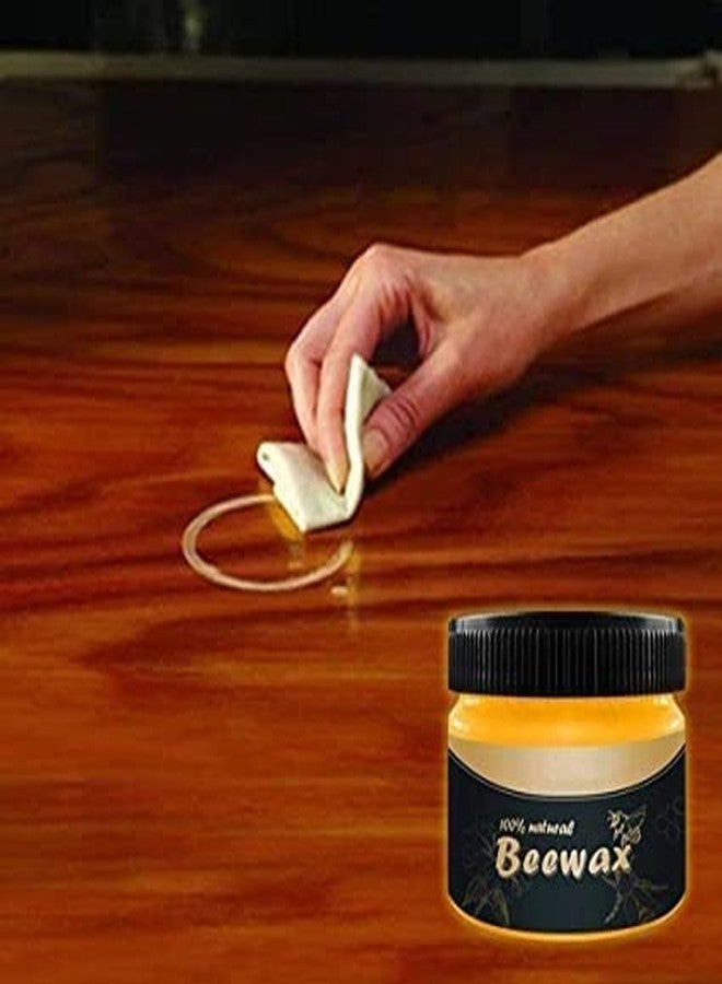 see ever Wood Seasoning Beewax, 2020 Beeswax Wood Furniture Cleaner and Polish for Wood Doors, Tables, Chairs, Cabinets - Image 2