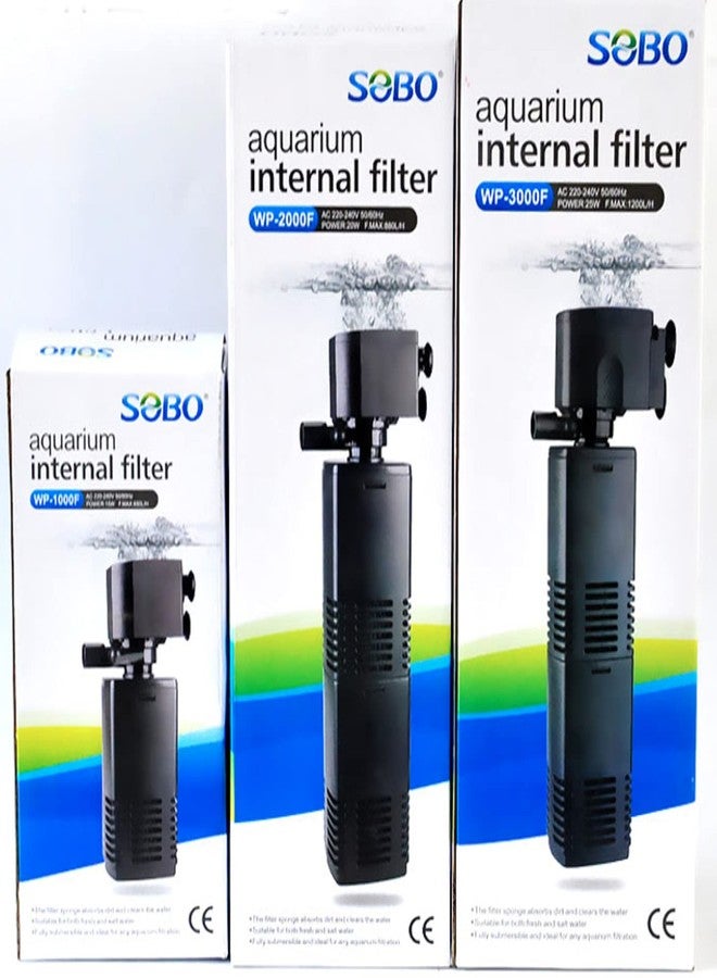 AQUALYF Pets SOBO Aquarium Internal Filter (WP-2000F) - Image 4