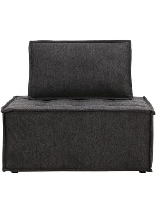 Comfynest Modular Pit Couch Sectional Sofa (2Piece) (Black)  - Image 1