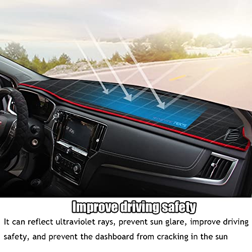 Kakash Custom Interior Accessories for Mitsubishi Outlander 2022 2023 2024 PHEV 2023 2024 Dashboard Cover Mat Dash Covers Reduces Glare Eliminates Cracking Protector Sunshade No Glare(with HUD) - Image 3
