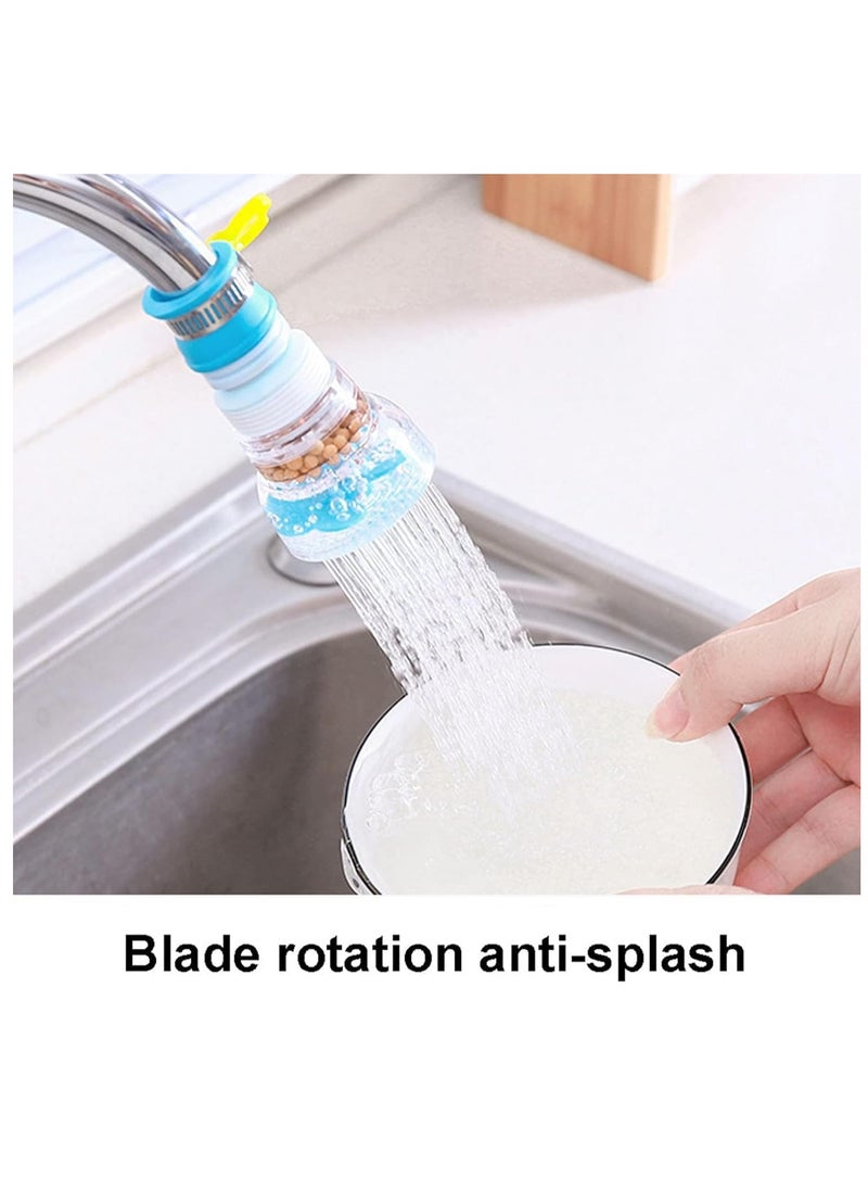 ECVV ECVV Portable Faucet Mount Filter Purified Water Filter, Adjustable Tap Kitchen Faucet Booster for Kitchen Bathroom, Fits Standard Faucets, Easy to Install  - Image 5
