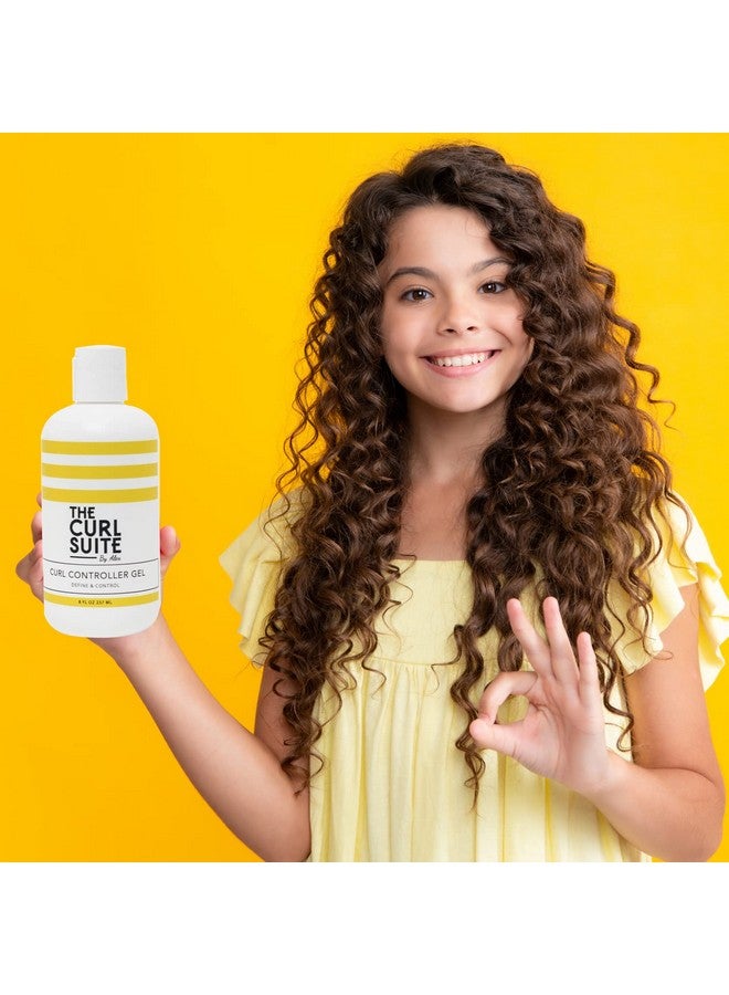 The Curl Suite He Curl Suite Curl Controller Gel For Unisex Longlasting Curly Hair Gel Perfect Curl Styling Gel Curl Gel For Curly Coily And Wavy Hair (8 Oz) - Image 3