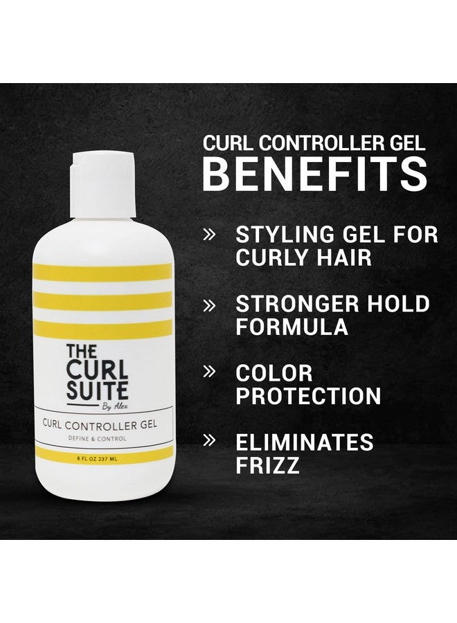 The Curl Suite He Curl Suite Curl Controller Gel For Unisex Longlasting Curly Hair Gel Perfect Curl Styling Gel Curl Gel For Curly Coily And Wavy Hair (8 Oz) - Image 4