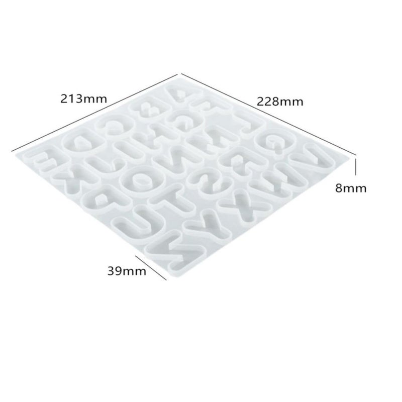 Snoogg قالب سيليكون كبير للأرقام والأحرف من سنوغ - Image 5