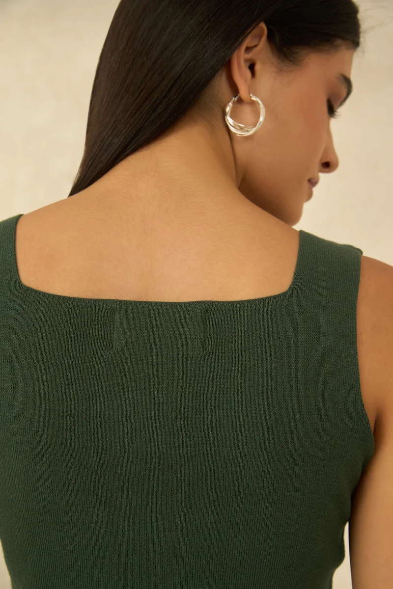 فيرجيو Cotton Lilac Brunchwear Tank Tops for Women