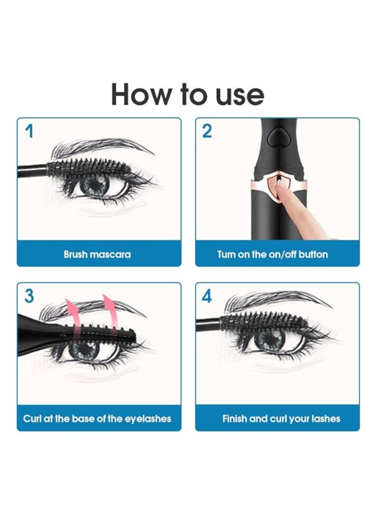 general Electric USB Eyelash Curler Portable Adjustable Heated Eyelash Curler Heated Cosmetic Accessories - Image 2