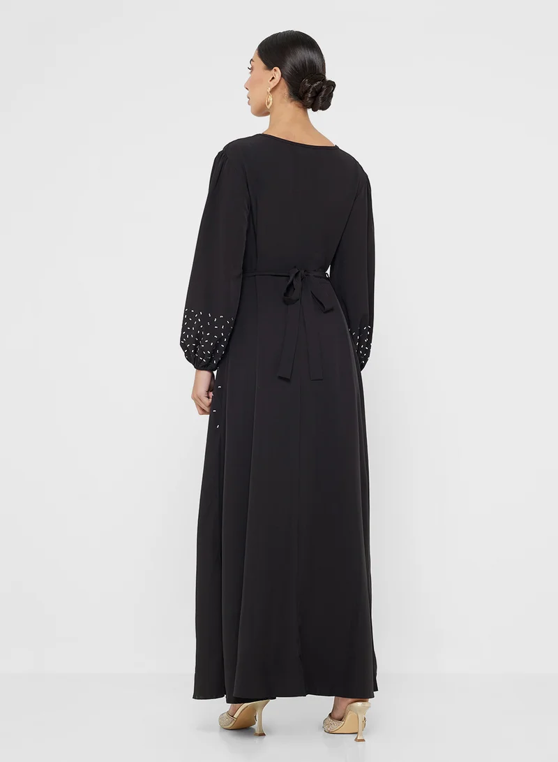 خزانة Embellished A-line Dress