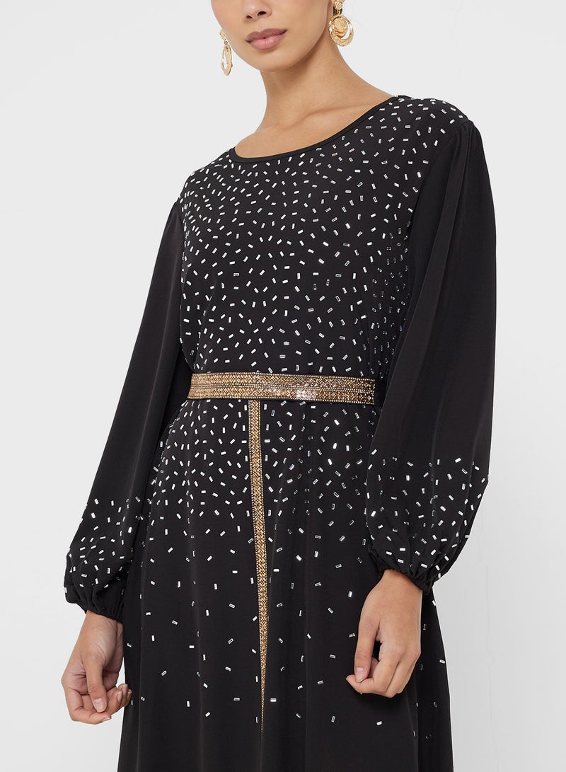 Khizana Embellished A-line Dress - Image 3