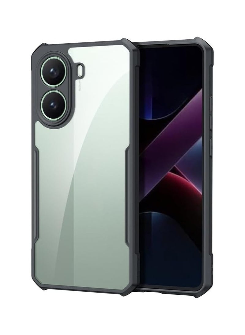 general Frosted Case Compatible Xiaomi POCO X7 Pro Case, Ard PC Soft Shockproof Back Plate and TPU Frame, Shock and Drop Protection Case for Xiaomi POCO X7 Pro - Image 1