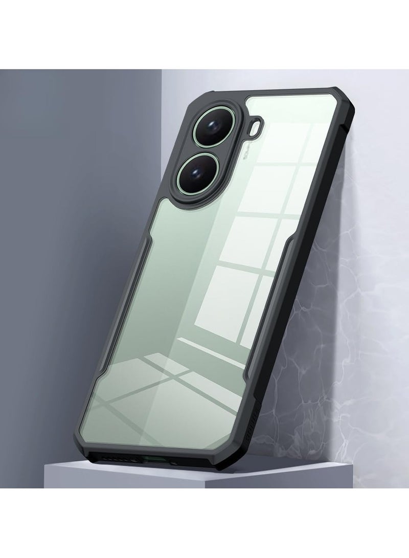 general Frosted Case Compatible Xiaomi POCO X7 Pro Case, Ard PC Soft Shockproof Back Plate and TPU Frame, Shock and Drop Protection Case for Xiaomi POCO X7 Pro - Image 2