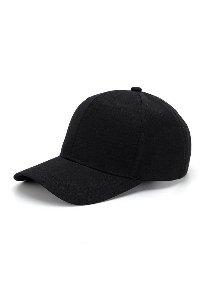 Casual Curve Peak Cap Cotton Baseball Cap for Men Women