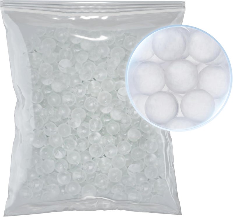 Max Water Anti-Scale Siliphos Crystals (1 LB), Slow-Dissolving Polyphosphate Beads, Anti-Scale Filter Media for Refillable Water Filters, Prevents Scale, Corrosion & Iron Stains - Image 1