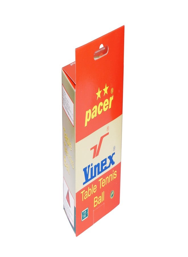 Vinex Table Tennis Ball 40 mm. 2 Star Pack of 12 Pc - Image 5