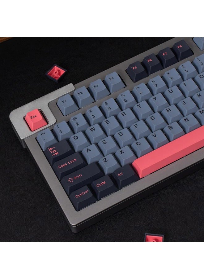 Sumgsn 8008 Keycaps 172 Keys Cherry Profile Doubleshot Keycap Set Fit for 60% 65% 95% Cherry Mx Switches ISO ANSI Layout Mechanical Keyboard - Image 3