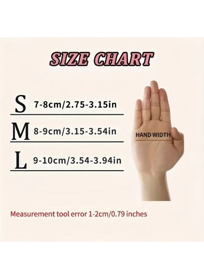 Deep Pink Disposable Nitrile Gloves Size S 30pcs Lightweight For Home Cleaning Pet Bathing Hair Dyeing - Image 3