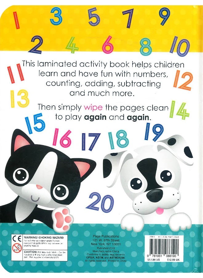 Write And Wipe Activity Book  Fun With Numbers  - Image 2
