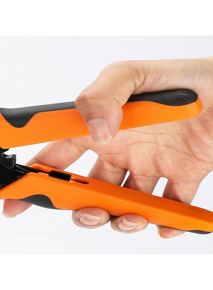 كاشيمانو أداة العقص الكهربائية 23-16AWG، كماشة عقص السيارات بنظام الراتشيت، أداة عقص الأسلاك، طرفيات برميل مفتوح - Image 3