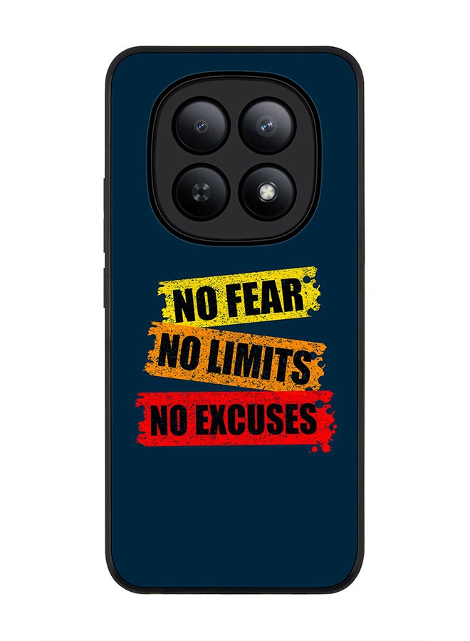 For Xiaomi Redmi Note 15 5G / Poco M8 Case,Slim fit Camera Protection, Shockproof Thin Phone cover  - No Fear Limits Excuses