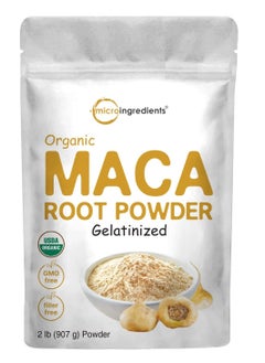 Micro Ingredients Pure Organic Maca Powder 2 Pound  - Image 1