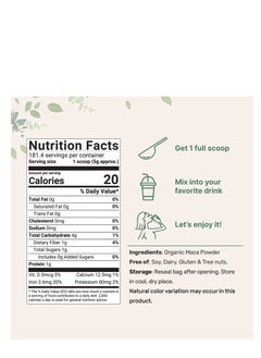 Micro Ingredients Pure Organic Maca Powder 2 Pound  - Image 2