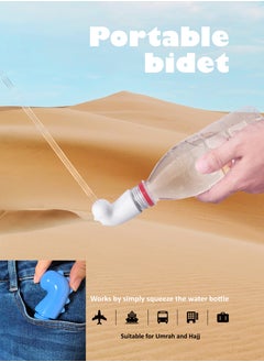 إنوف إن مكة "شطاف جيب بخاخ صغير ، موصل بيديه الجيب ، شطاف سفر محمول ، يناسب جميع زجاجات المياه المعدنية. أفضل صديق للسفر ، مما يجعل سفرك نظيفًا ومريحًا."  - Image 3