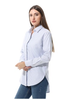 Long Sleeve Striped Oxford Chemise - pzsku/ZDF0B80DBFC2653A561CFZ/45/_/1729770537/fe7f4a19-49c0-4ca3-a826-715aab687789