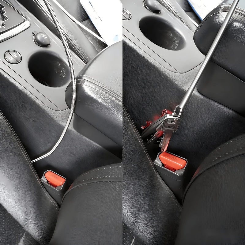 Flexible Magnetic Pick Up Tool Black Handle 21 Inch Bendable Long Shaft Retrieval For Narrow Spaces Home. - Image 3