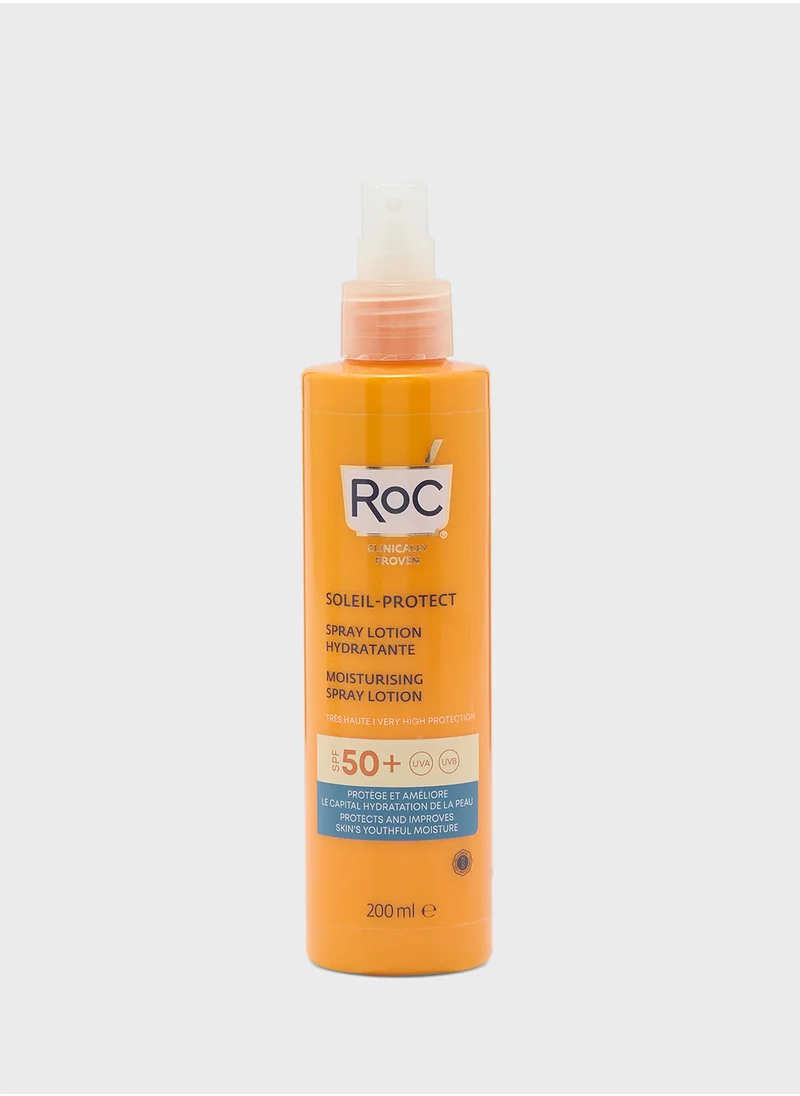 روك Roc Soleil-Protect Moisturising Spray Lotion Spf50