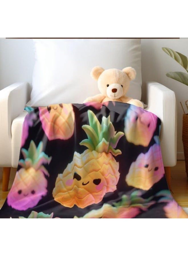 general Baby and children's cartoon flannel thin blanket (warm and comfortable, suitable for sleep, game use) 70cm*100cm - Image 3