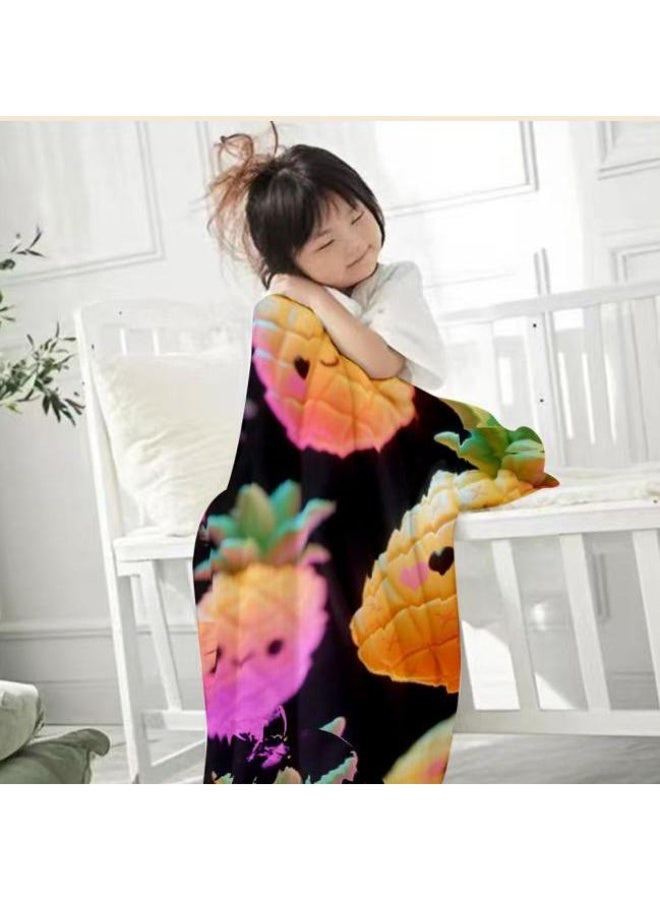 general Baby and children's cartoon flannel thin blanket (warm and comfortable, suitable for sleep, game use) 70cm*100cm - Image 2