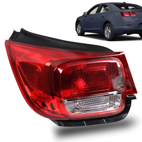 Lochnchn Tail Light Compatible with 2013 2014 2015 Chevy Malibu LT LS Eco 2016 Limited Rear Taillight Assembly Brake Lamp Left Driver Side Replace 23294318 - Image 1