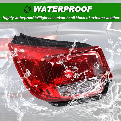 Lochnchn Tail Light Compatible with 2013 2014 2015 Chevy Malibu LT LS Eco 2016 Limited Rear Taillight Assembly Brake Lamp Left Driver Side Replace 23294318 - Image 5