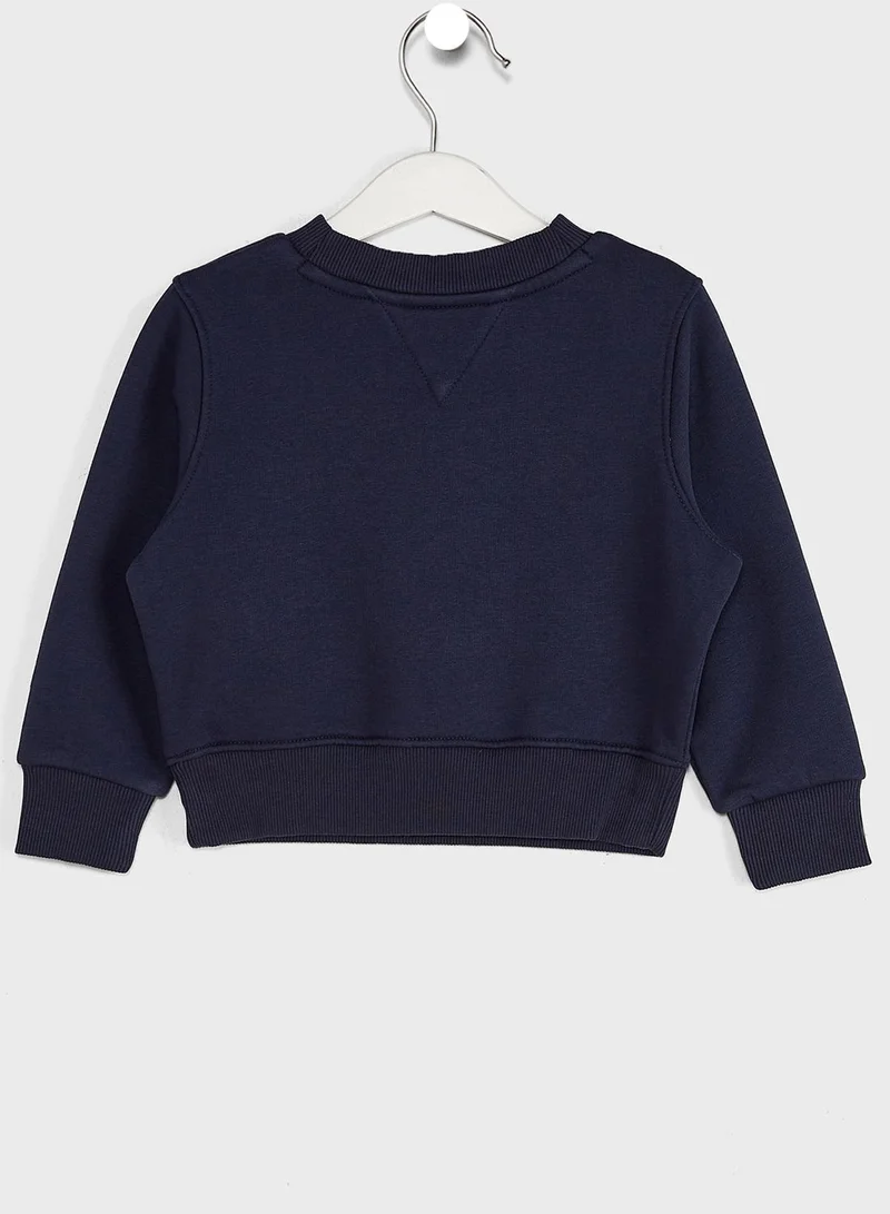 TOMMY HILFIGER Kids Sequined Flag Sweatshirt