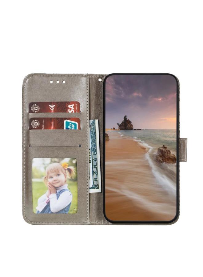 S-TOP Case For Huawei Enjoy 70 Pro Lace Flower Embossing Flip Leather Phone Case - Image 5