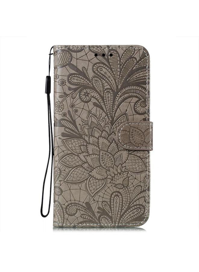 S-TOP Case For Huawei Enjoy 70 Pro Lace Flower Embossing Flip Leather Phone Case - Image 3