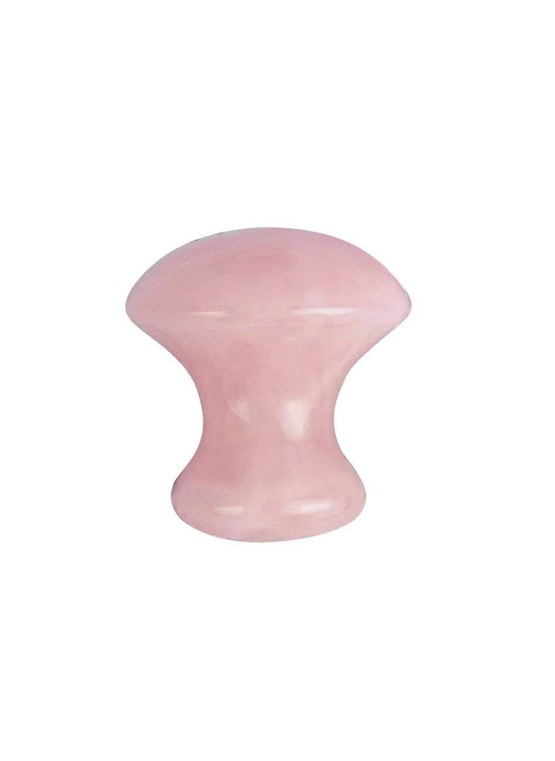 Pinkcity Creation PINKCITY CREATION Rose Quartz Gua Sha Board Natural Healing Stone GuaSha Tools for Facial Skincare AntiAging AntiWrinkles Lifting Your Face and Lymphatic Drainage  - Image 1