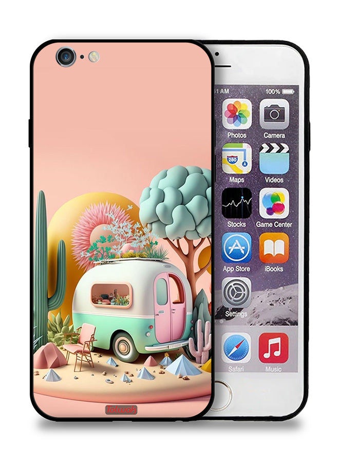 Tolwak حافظة حماية آبل آيفون 6/6s بلس سينيكي آرت - Image 1