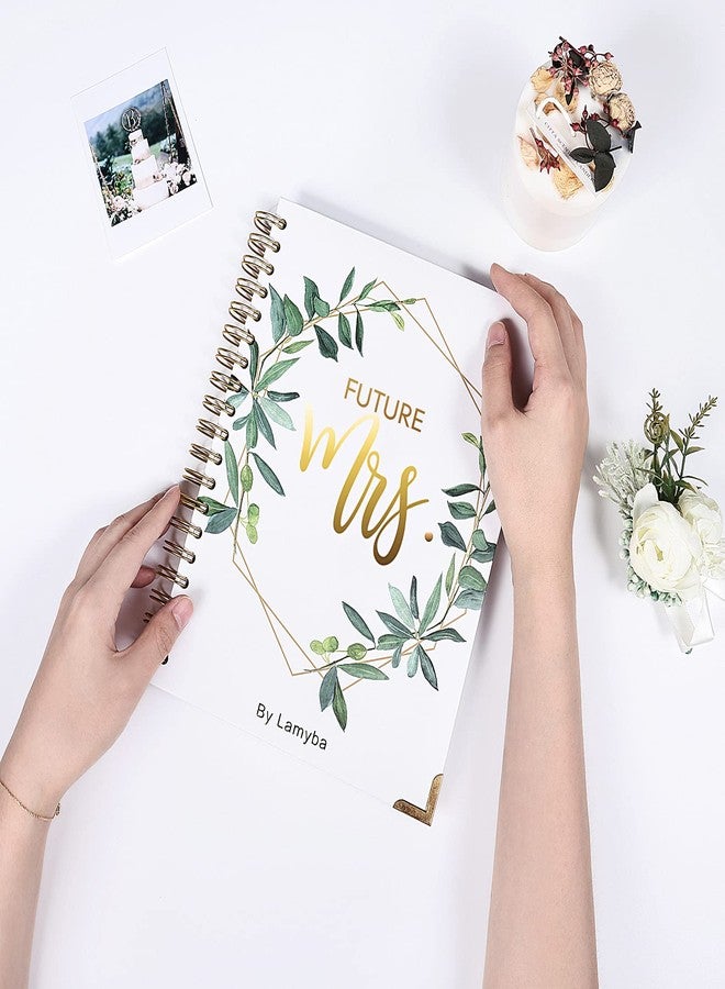 Lamyba Wedding Planning Book,Wedding Planner Book and Organizer for The Bride, Future Mrs Engagement Gift - Hard Cover, Pockets - Image 5