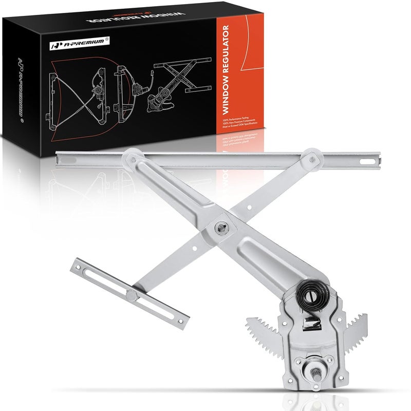 A-Premium Manual Window Regulator for Toyota Corolla 1984-1987 - Image 1