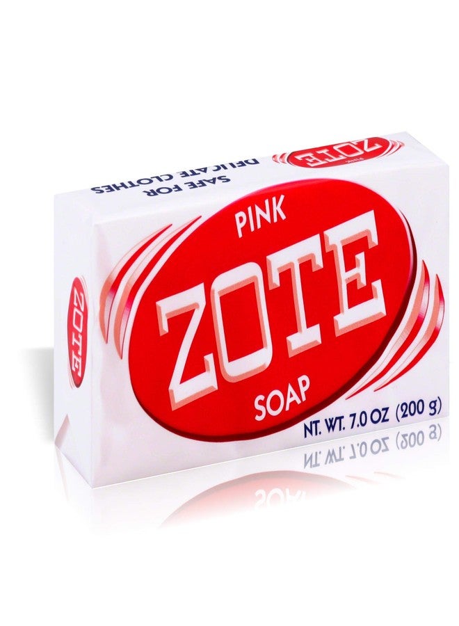 Zote Laundry Soap Bar - Pink 7oz - Image 1
