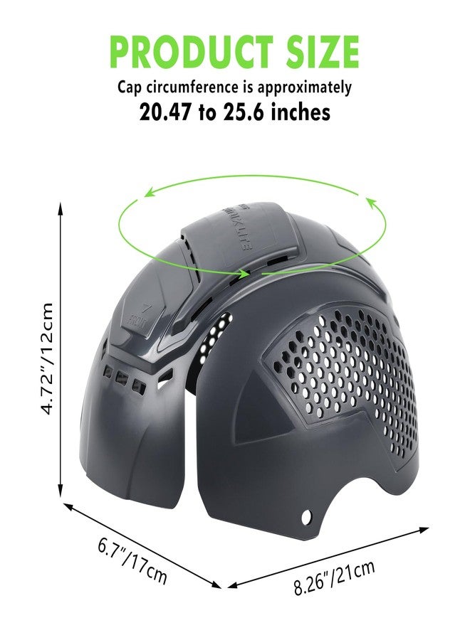 GREEN DEVIL Matrix Lite Series Bump Cap Insert for Baseball Caps EN 812 Universal Safety Bump Hat Insert for Men Women Vented Lightweight - Image 5
