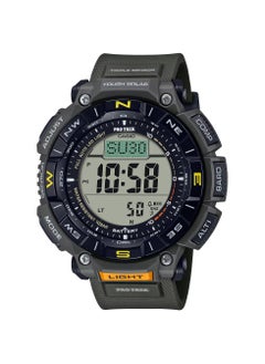 Pro-Trek Digital Resin Band Men's Watch PRG-340-3DR