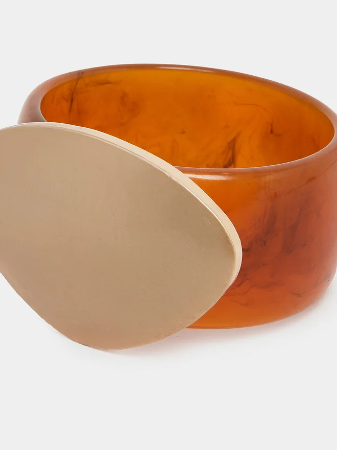 Styli  Styli Marbled Resin Bangle for Women | Best Price UAE