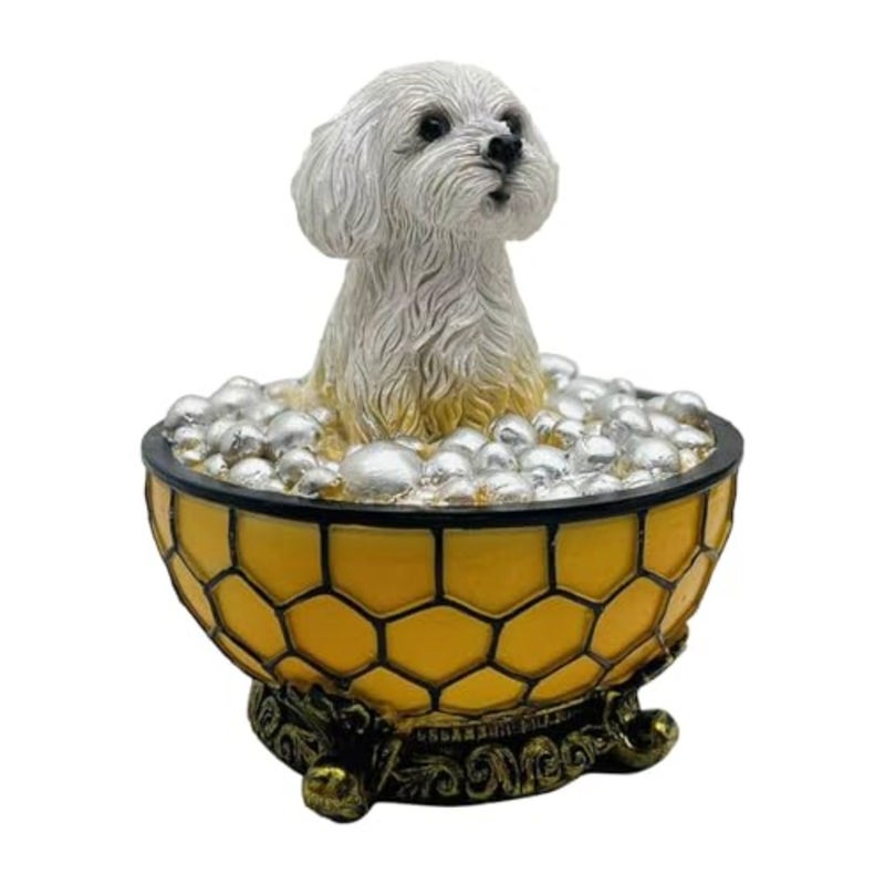 Dog Bubble Lamp 2026, Cute Dog Night Lights for Bathtub and Desk, USB Powered LED Bathtub Light Bathroom Decor, Animal Themed Season Reading Light for Book Lovers and Party Home Decorations - Image 5